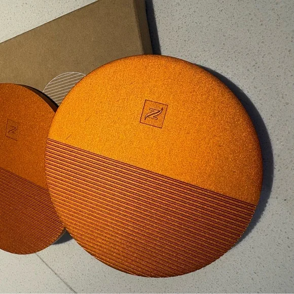 Nespresso Barista Collection Aluminum Orange Coasters - Picture 10 of 15